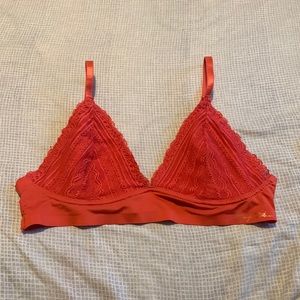 Marilyn Monroe Red Lace Bra